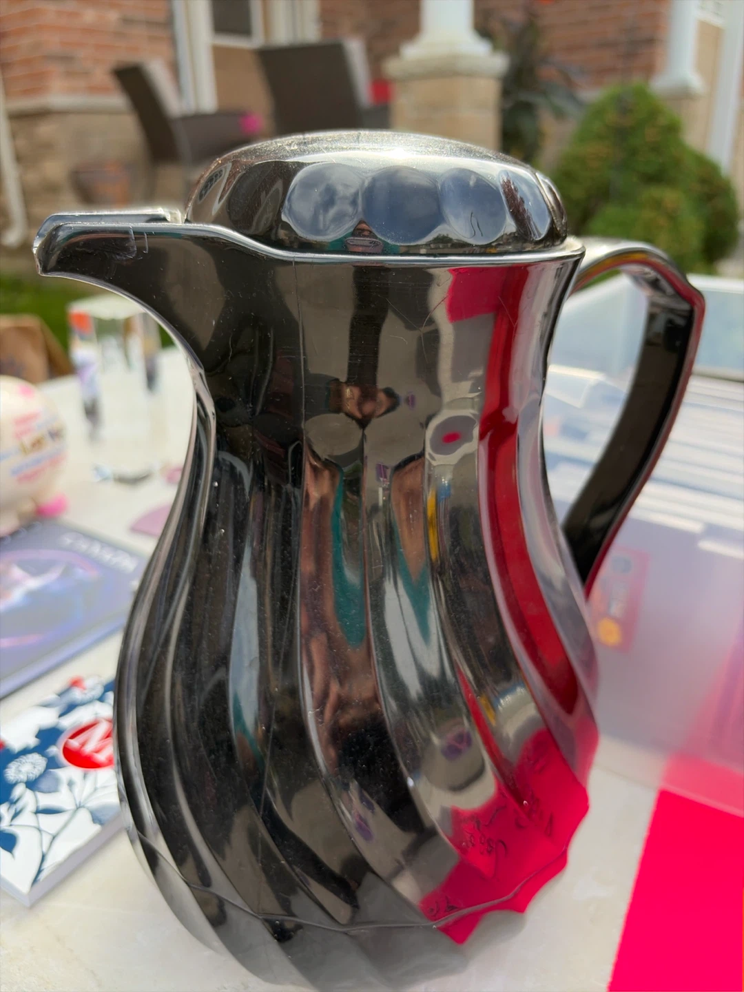 Black Thermal Beverage Carafe