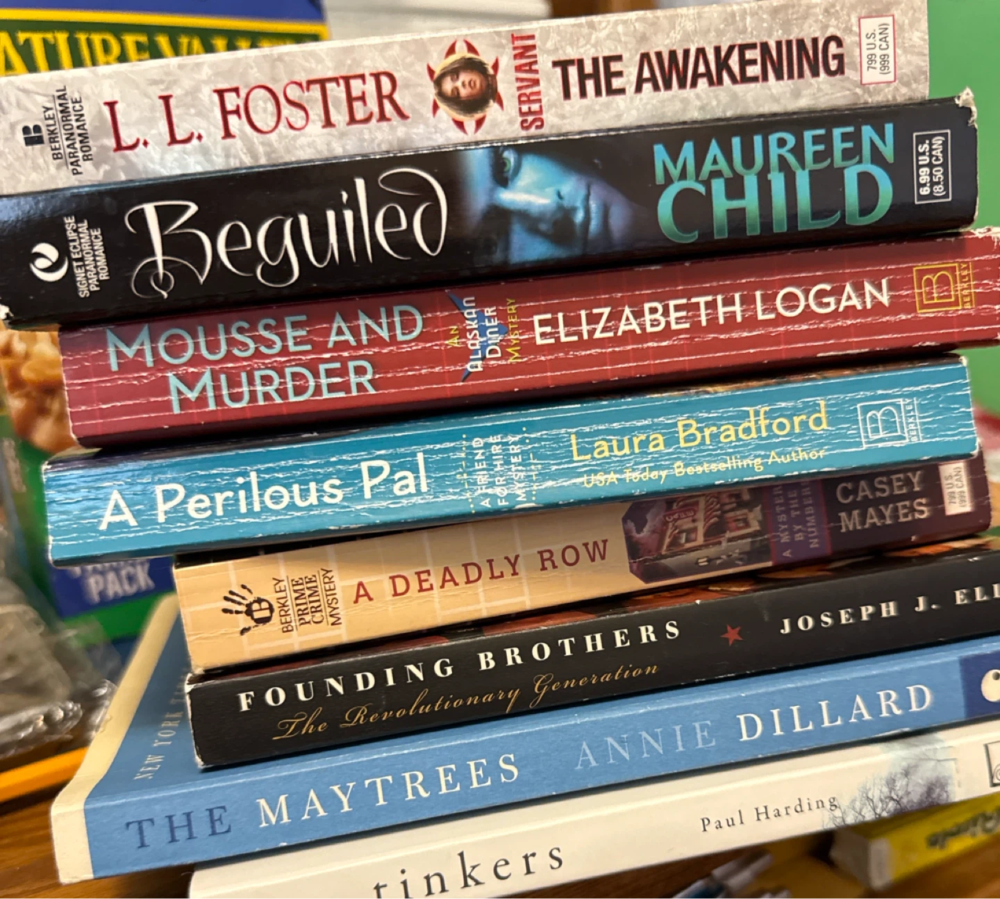 Collection of Assorted Fiction and Non-Fiction Books