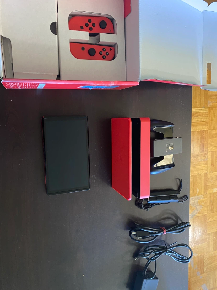 Nintendo Switch OLED Model Mario Red Edition - photo 2