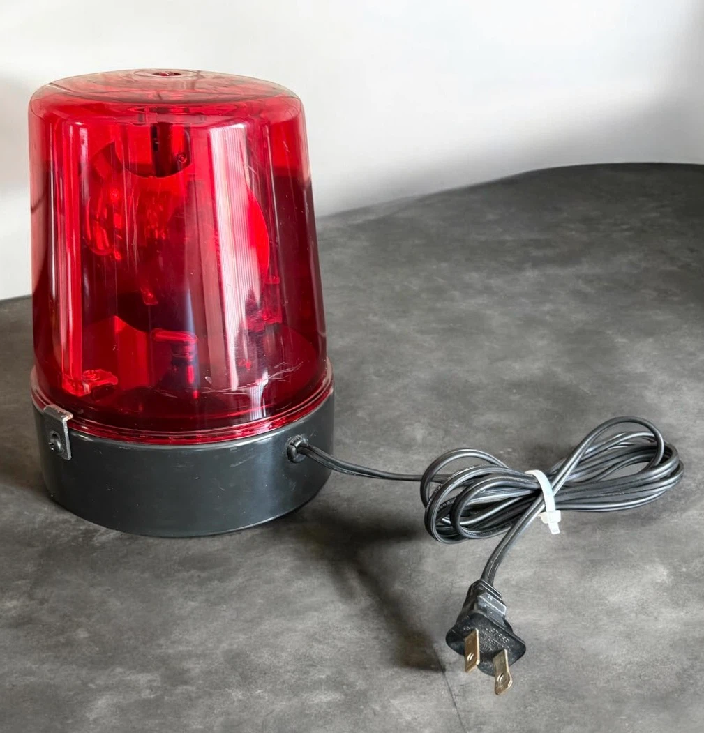 Red Rotating Beacon Party Light GUC - photo 3