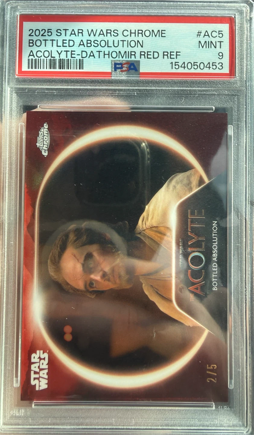 2025 Star Wars Chrome Acolyte Card #AC5 PSA 9