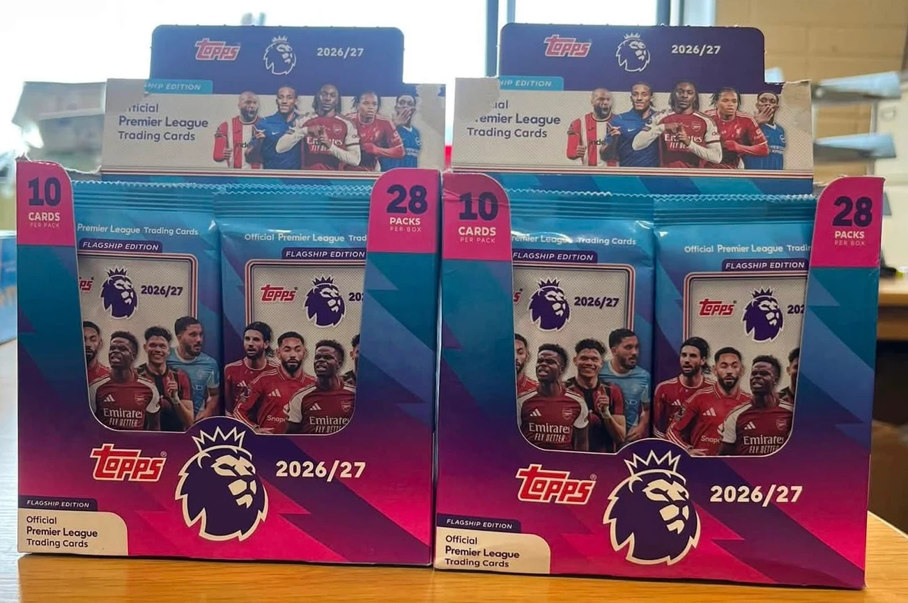 2026-27 Topps Premier League Retail Box Sealed