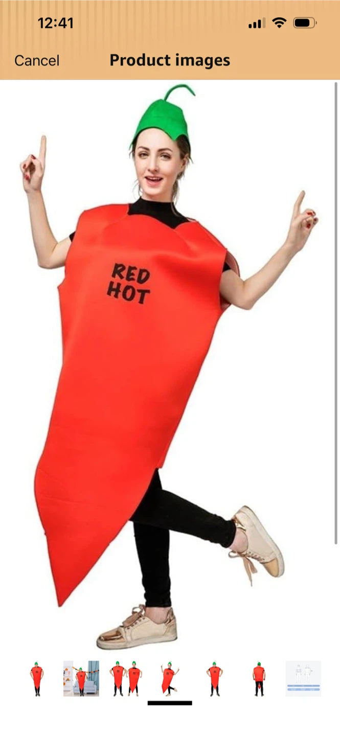 New-Unisex Red Hot Chili Pepper Jumpsuit Costume
