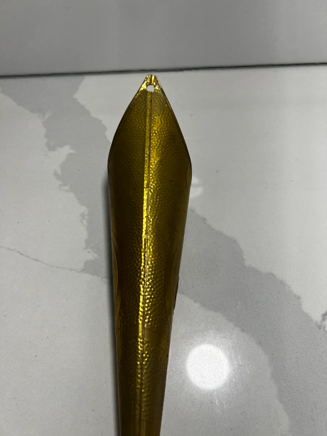 Vintage Brass Wall Pocket Cone - photo 2