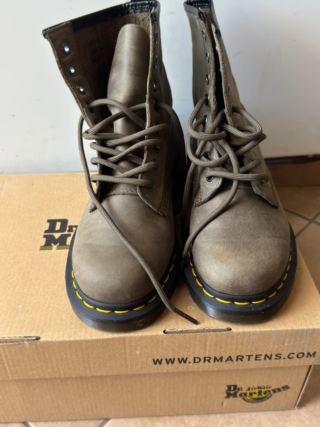 Dr. Martens Boots Olive - photo 2