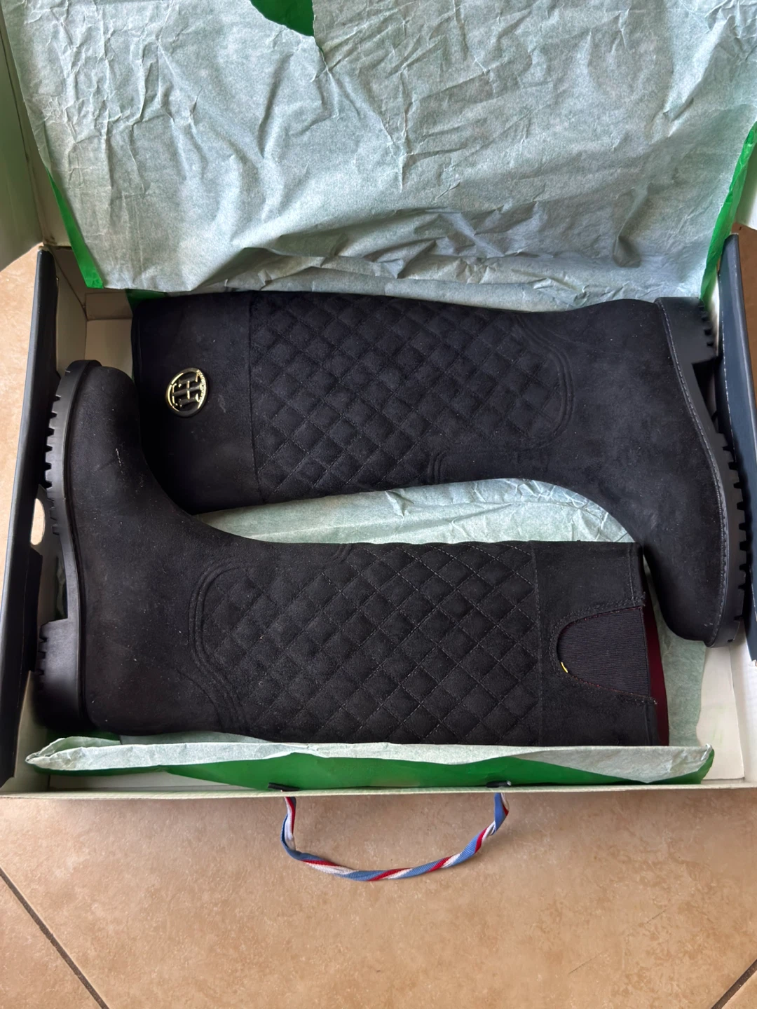 Tommy Hilfiger Babette Boots Black Size 6 M - photo 2