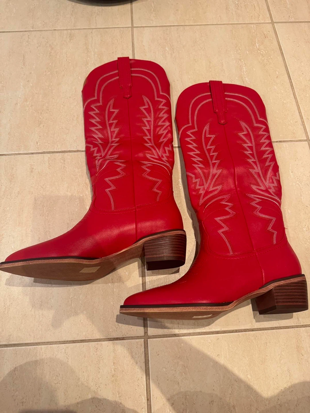 Vibrant Red Cowboy Boots - photo 4