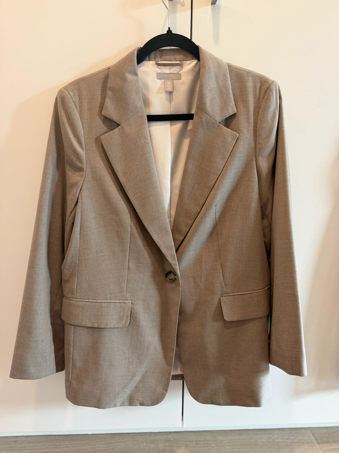 H&M Tan Blazer Size Medium