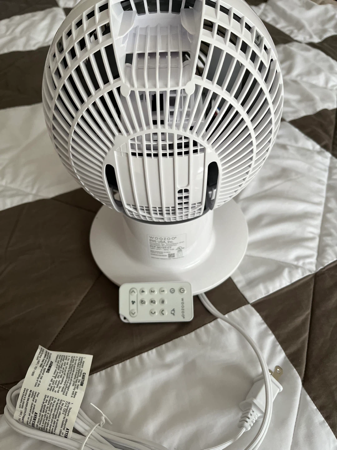 Woozoo Iris USA Oscillating Fan - photo 2