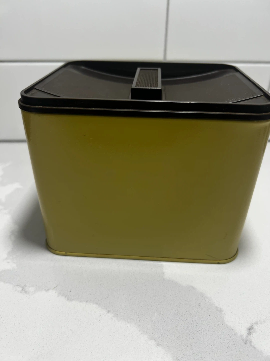 Vintage Ekco Canada Limited Metal Storage Tin