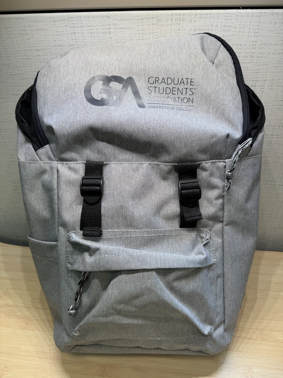 U of C Graduate Students' Association Backpack