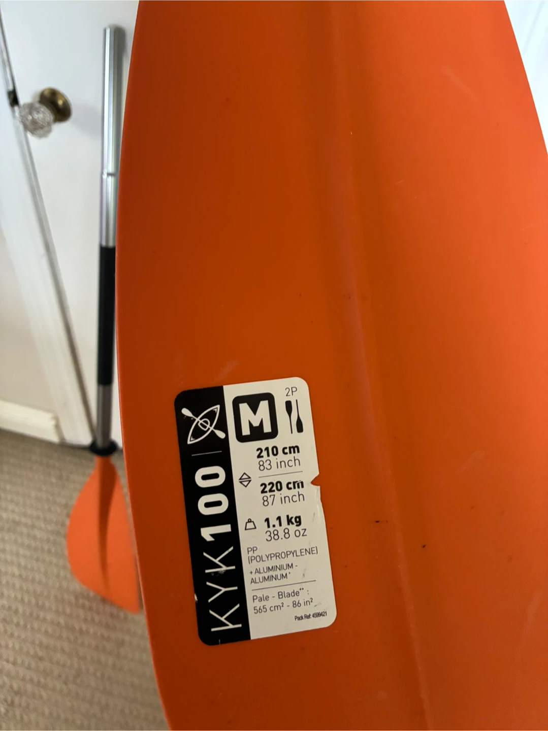MOVING SALE: Set of 2 Adjustable ITIWIT Kayak Paddles - photo 2