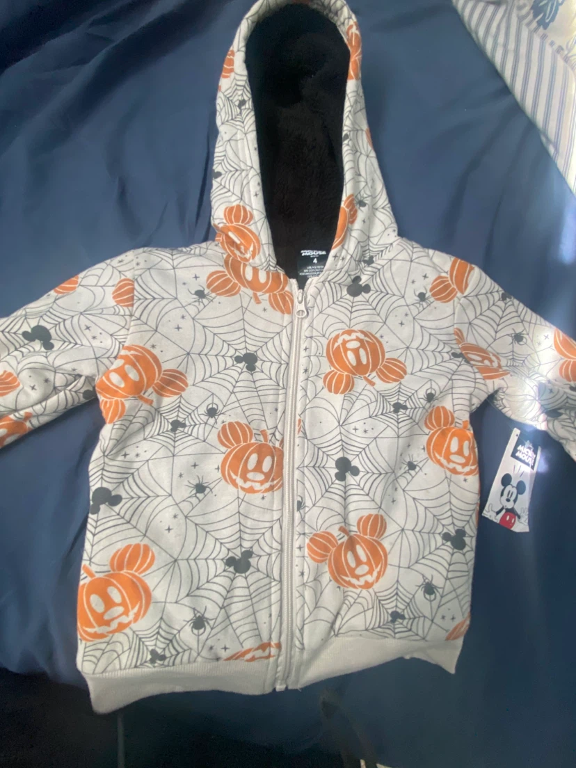 Disney Mickey Mouse Halloween Hoodie Size 4