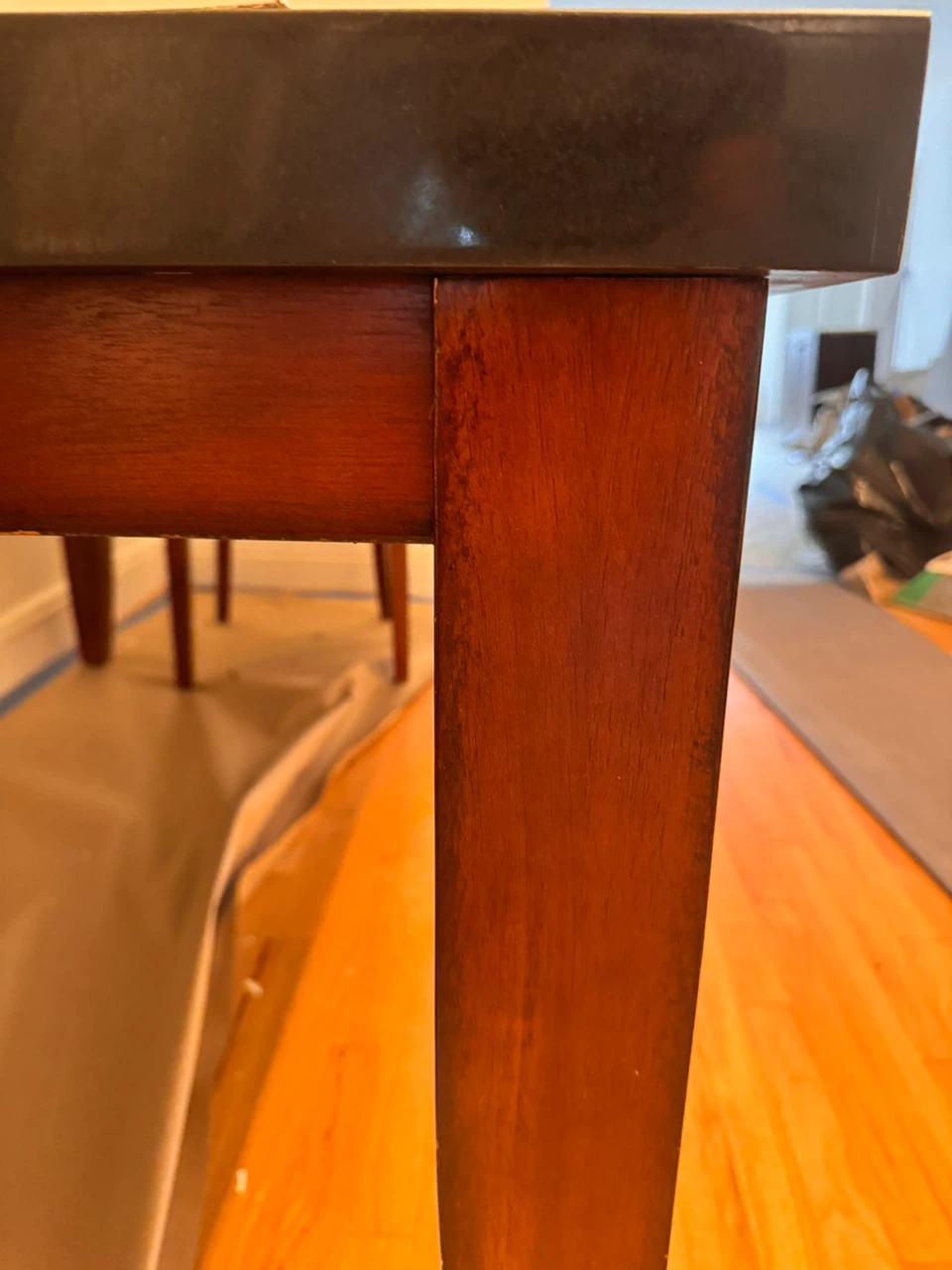 Dining room table and chairs - photo 3