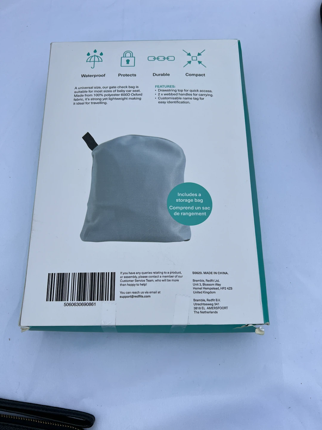 Bramble Baby Car Seat Gate Check Bag - photo 2