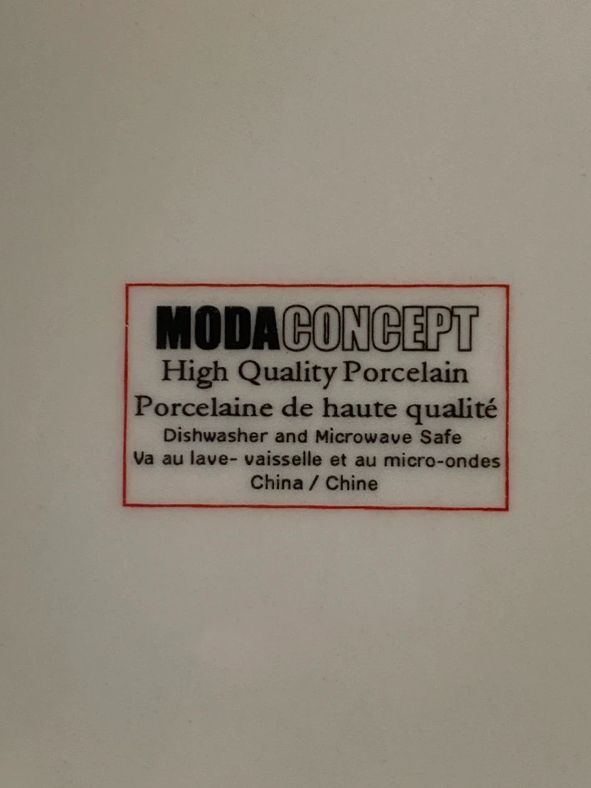 Moda Concept Porcelain Holiday Plates - Set of 7 - photo 3