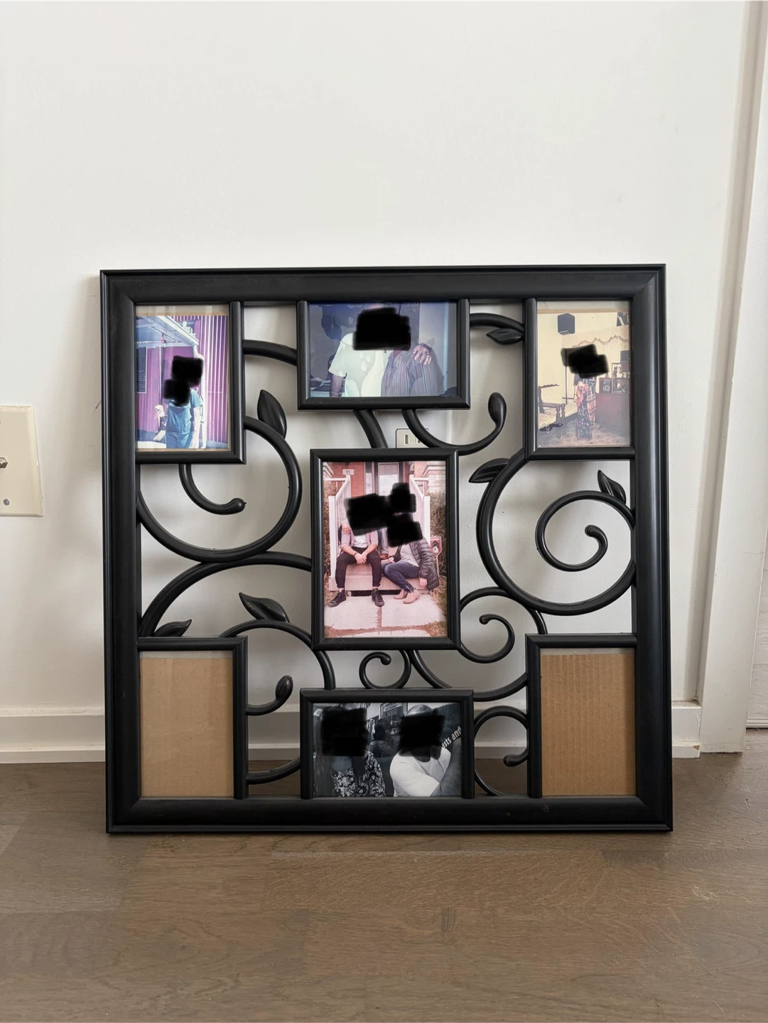 Black Multi-Photo Collage Frame