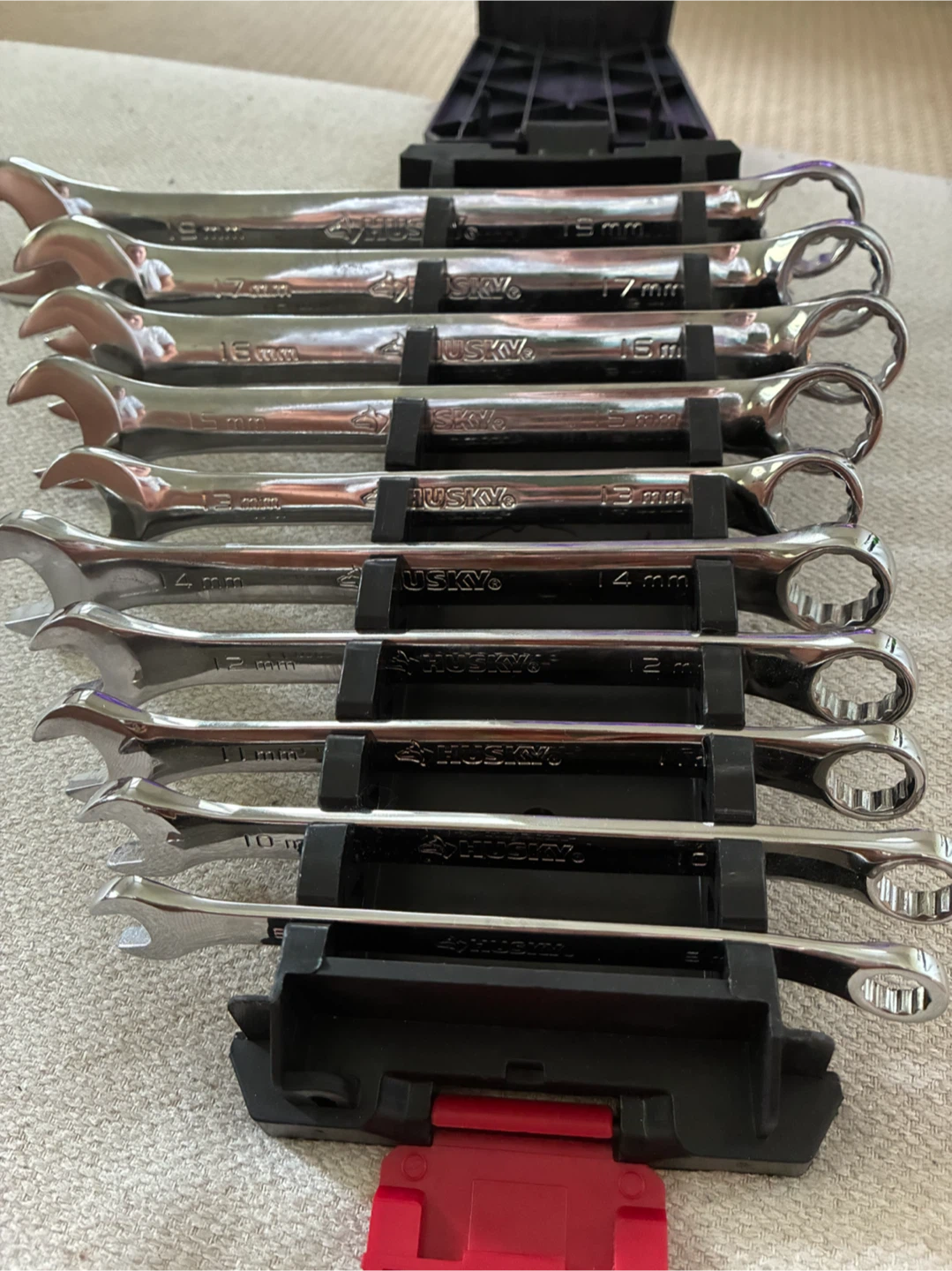 MOVING SALE: Husky 10-Piece Combination Wrench Set - photo 4