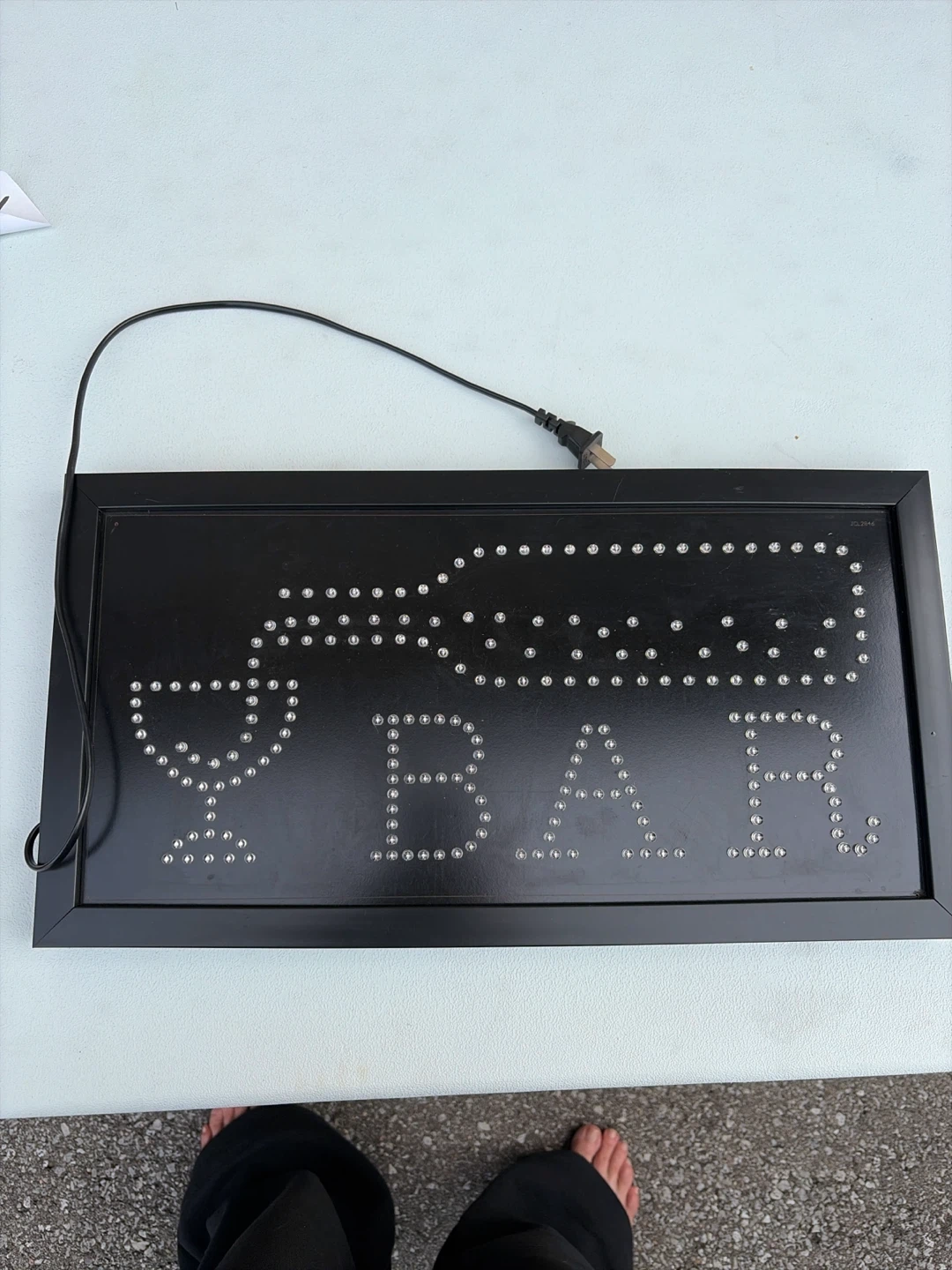 LED Wine and BAR Sign light up sign