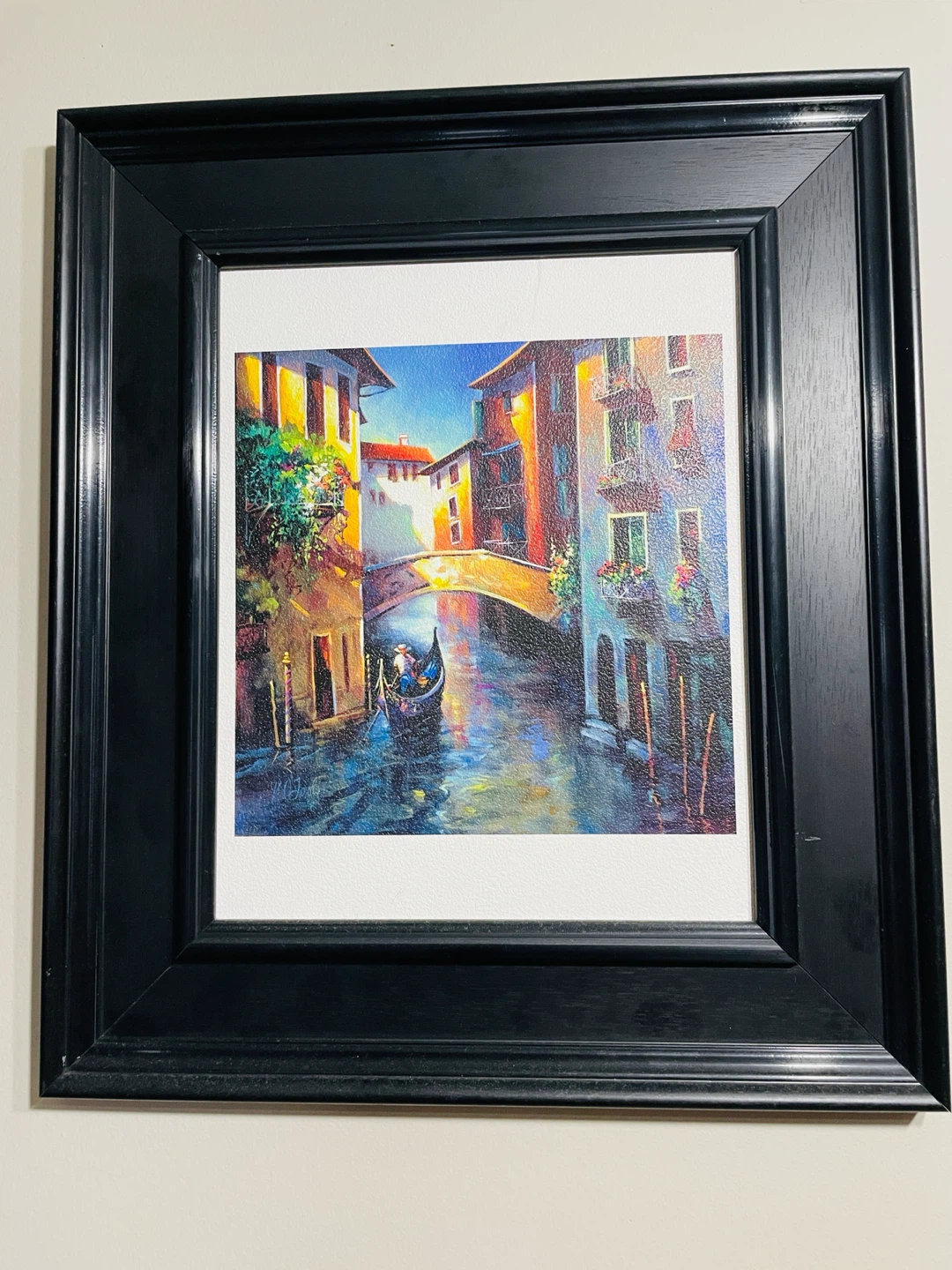 Set of 3 Framed Italian Scene Art Prints - photo 2