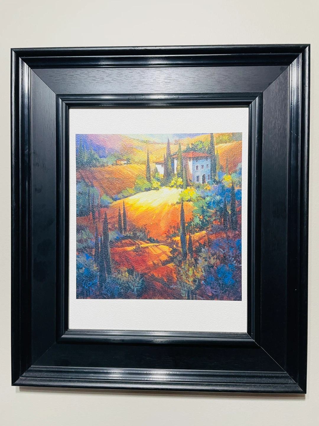 Set of 3 Framed Italian Scene Art Prints - photo 3