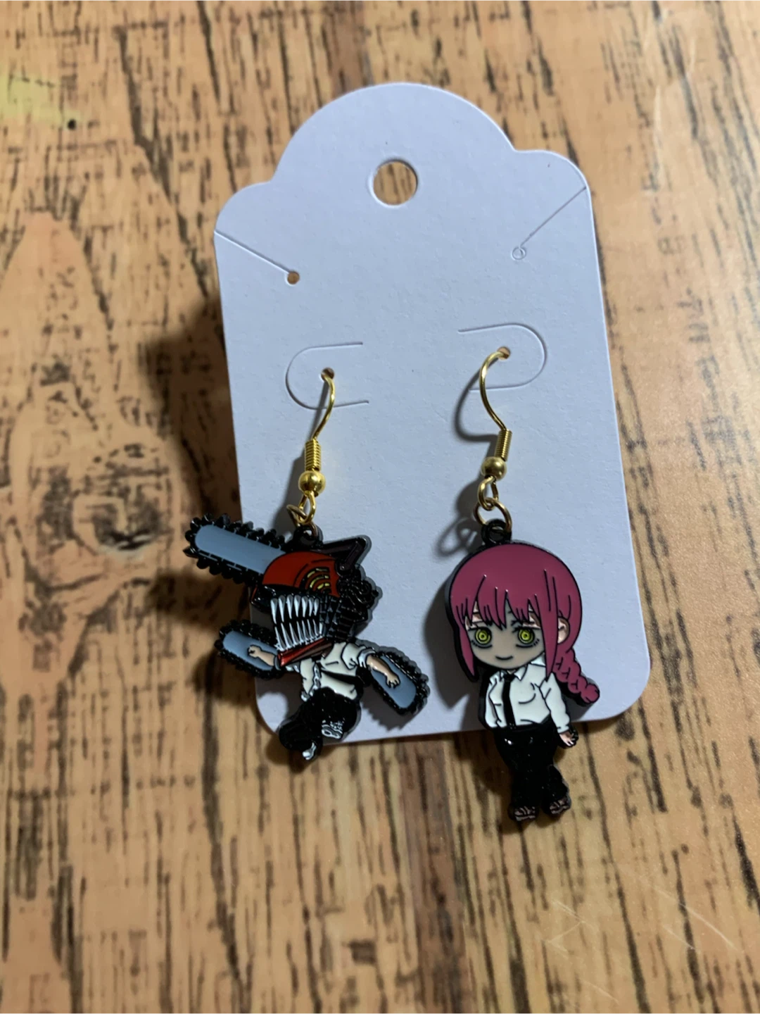 Chainsaw Man earrings