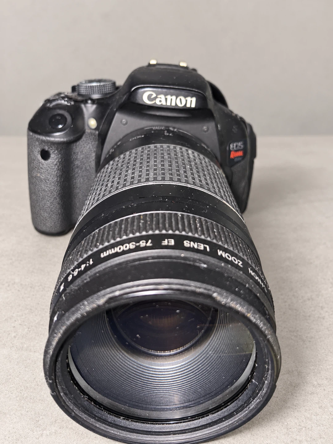Canon EOS Rebel T3i with 75-300mm Lens