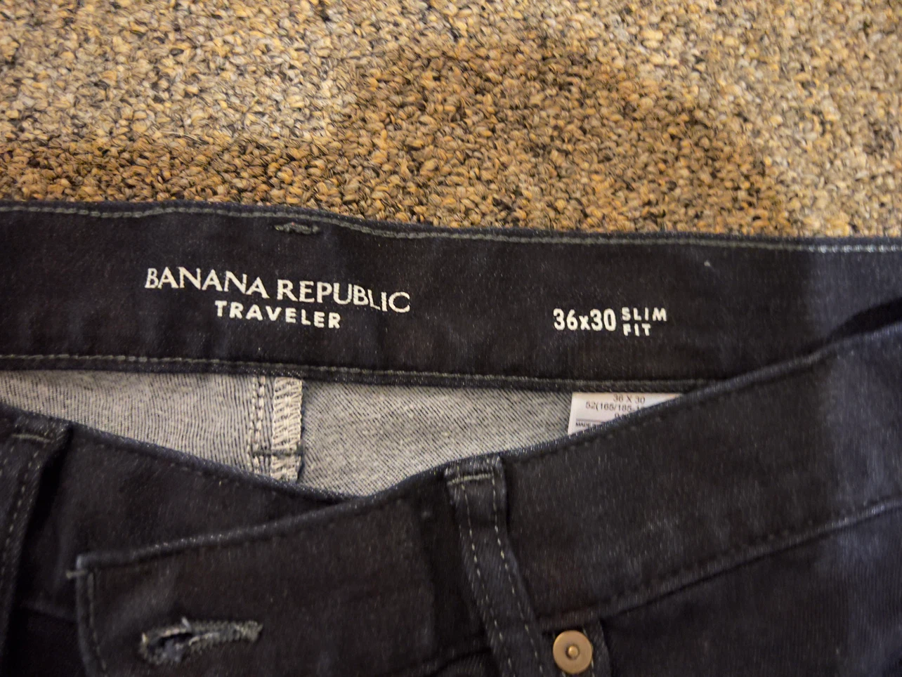 Banana Republic Traveler Slim Fit Jeans 36x30 - photo 2