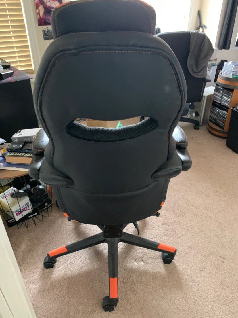 FTW Gaming Chair Black and Orange - photo 3
