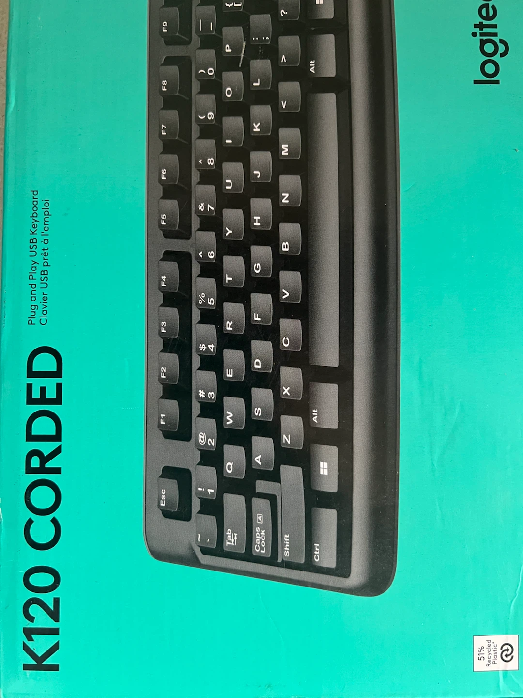 Logitech K120 Corded Keyboard