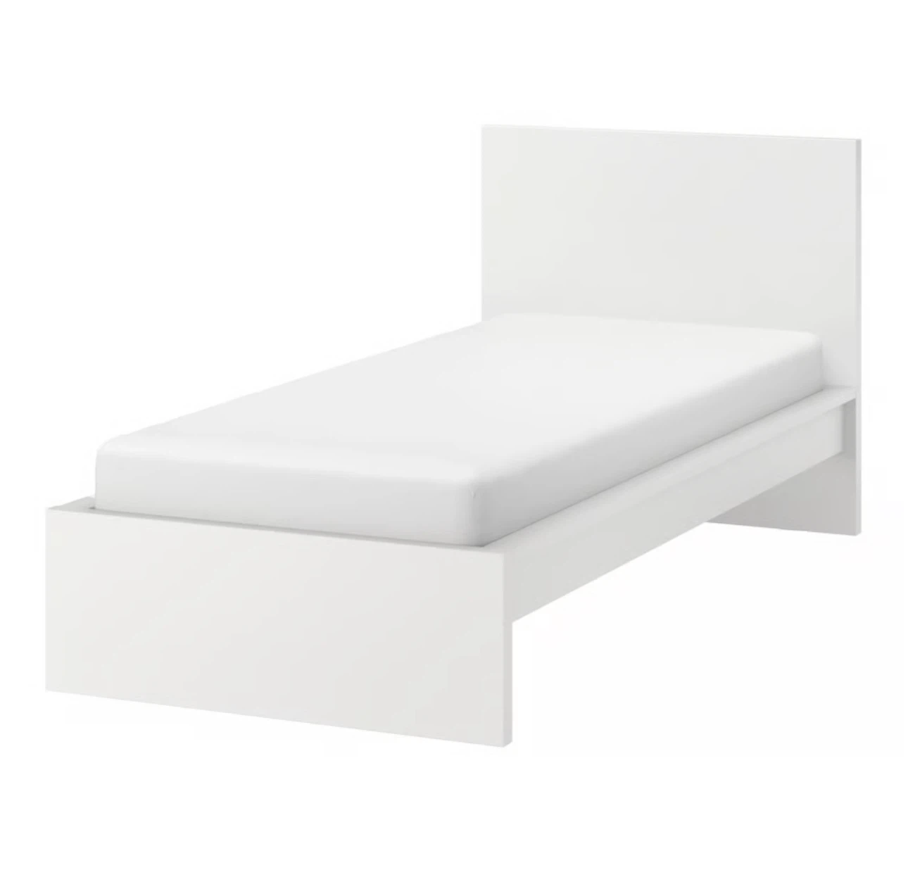 IKEA MALM Bed Frame, White, Single
