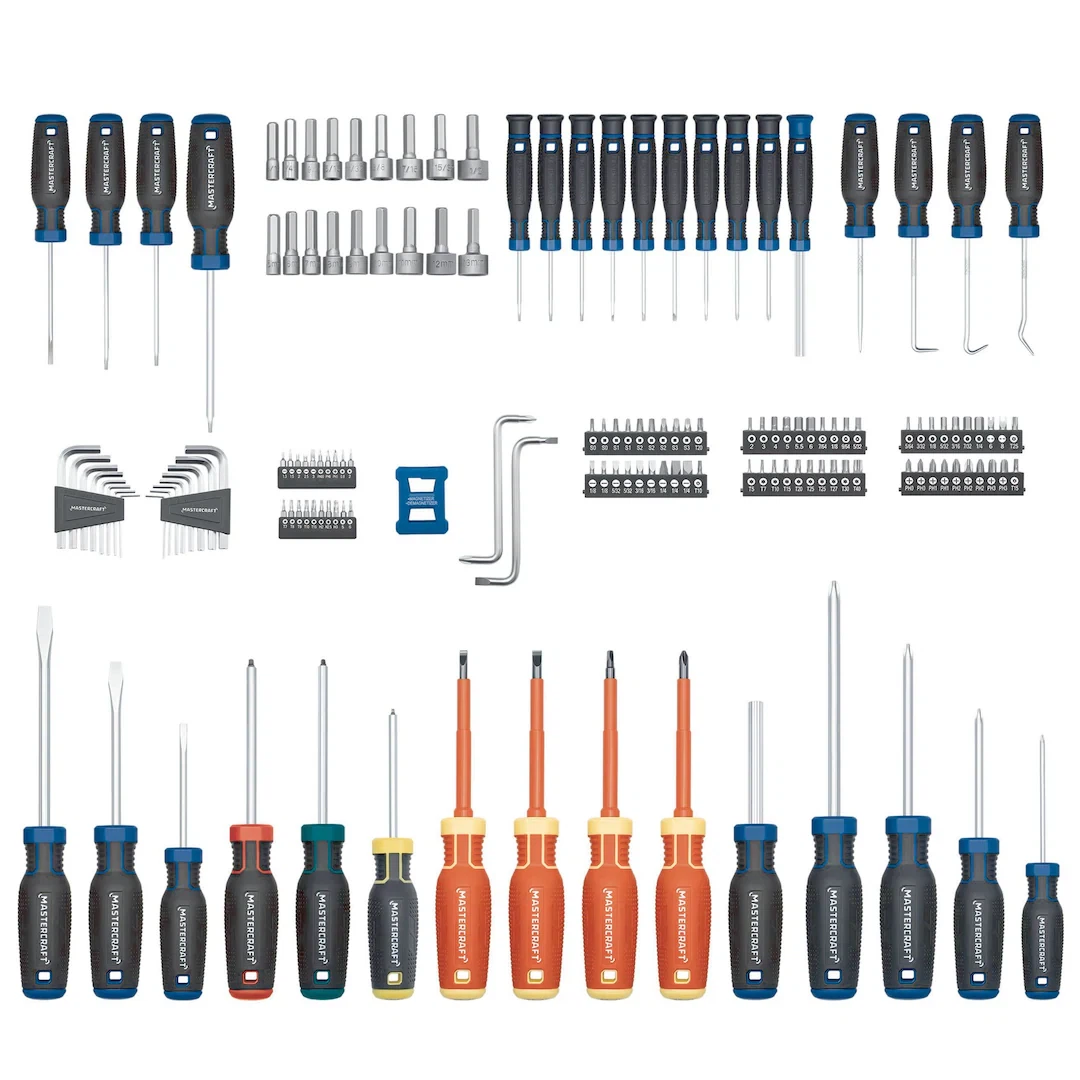 Mastercraft 150-Piece Screwdriver and Bit Set - photo 5
