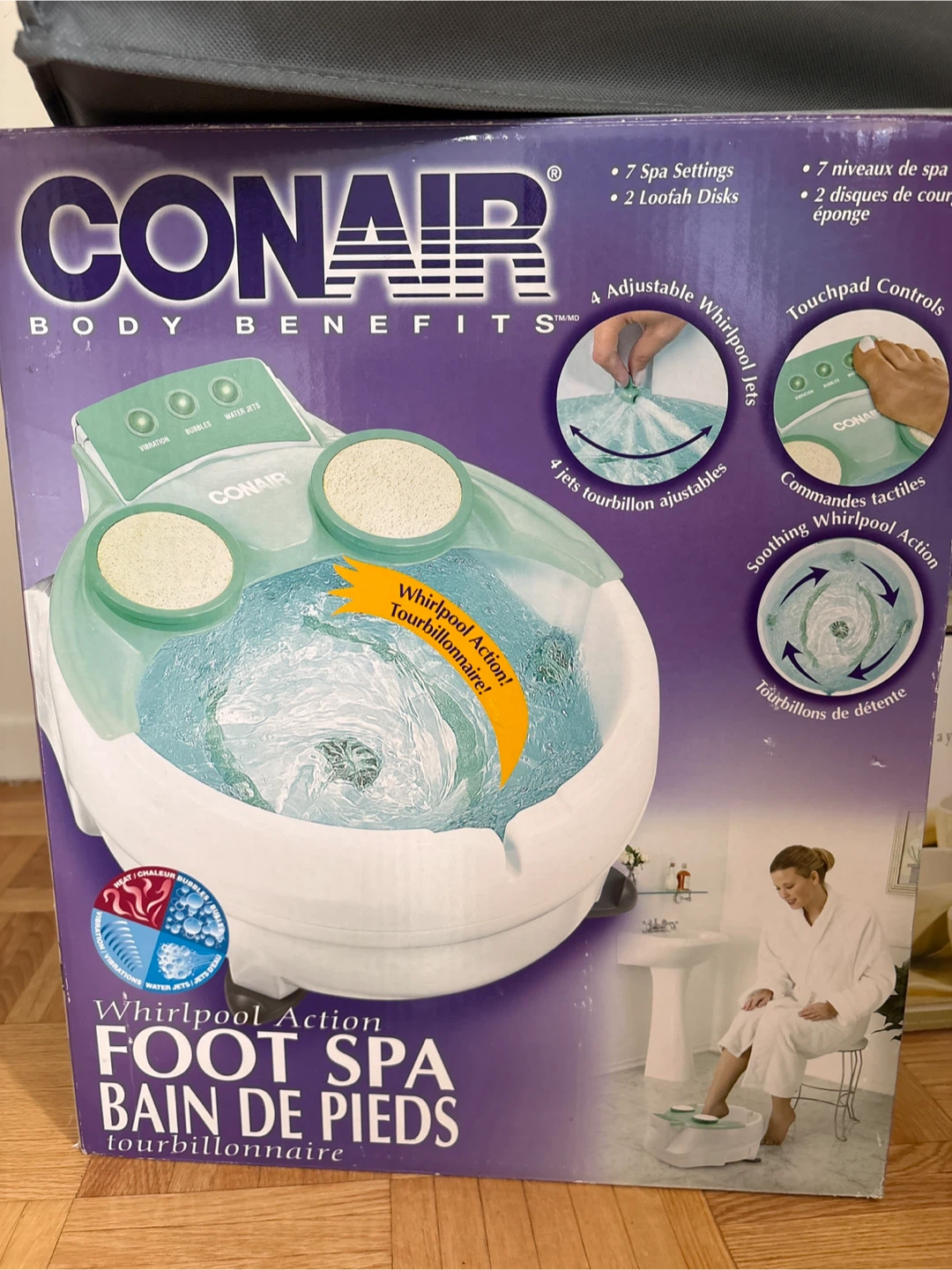 Conair Body Benefits Foot Spa