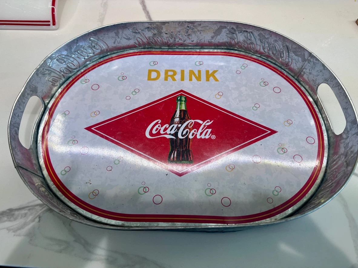 Vintage Style Coca-Cola Serving Tray