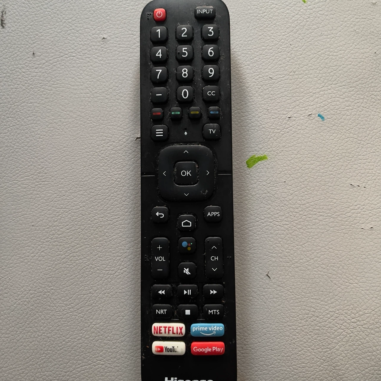 Hisense Smart TV Remote