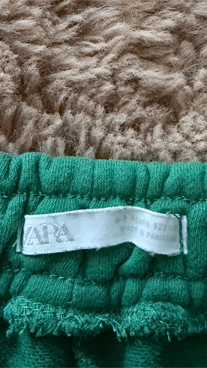 New Zara Green Joggers 6-7 Years - photo 3