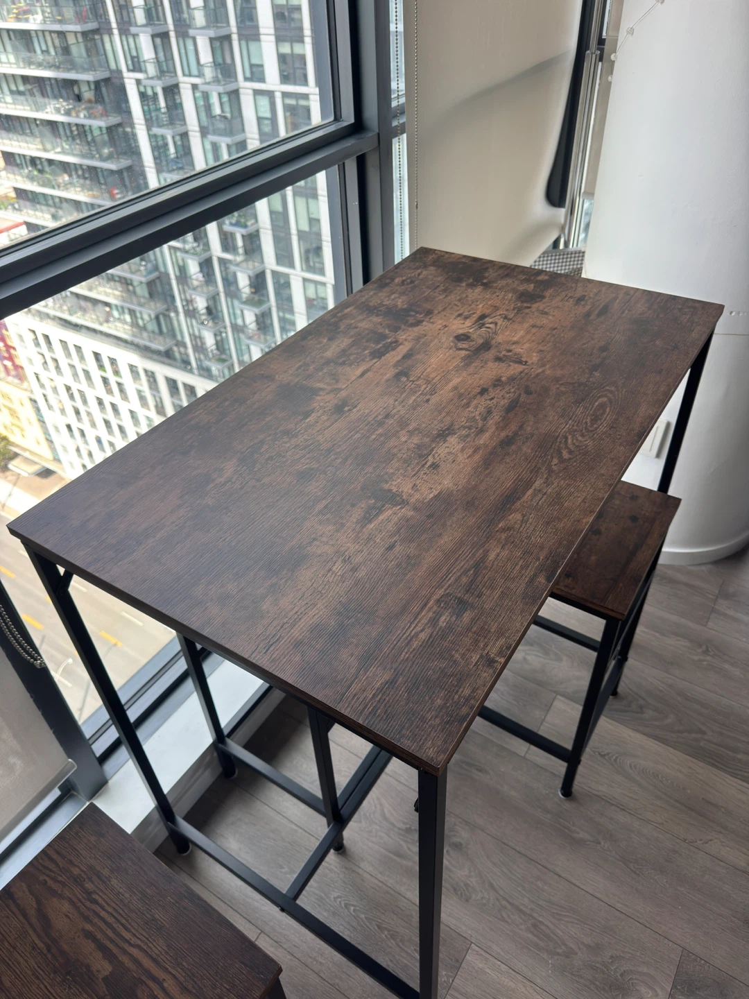 Bar-style Dining Table with 4 Stools - photo 3