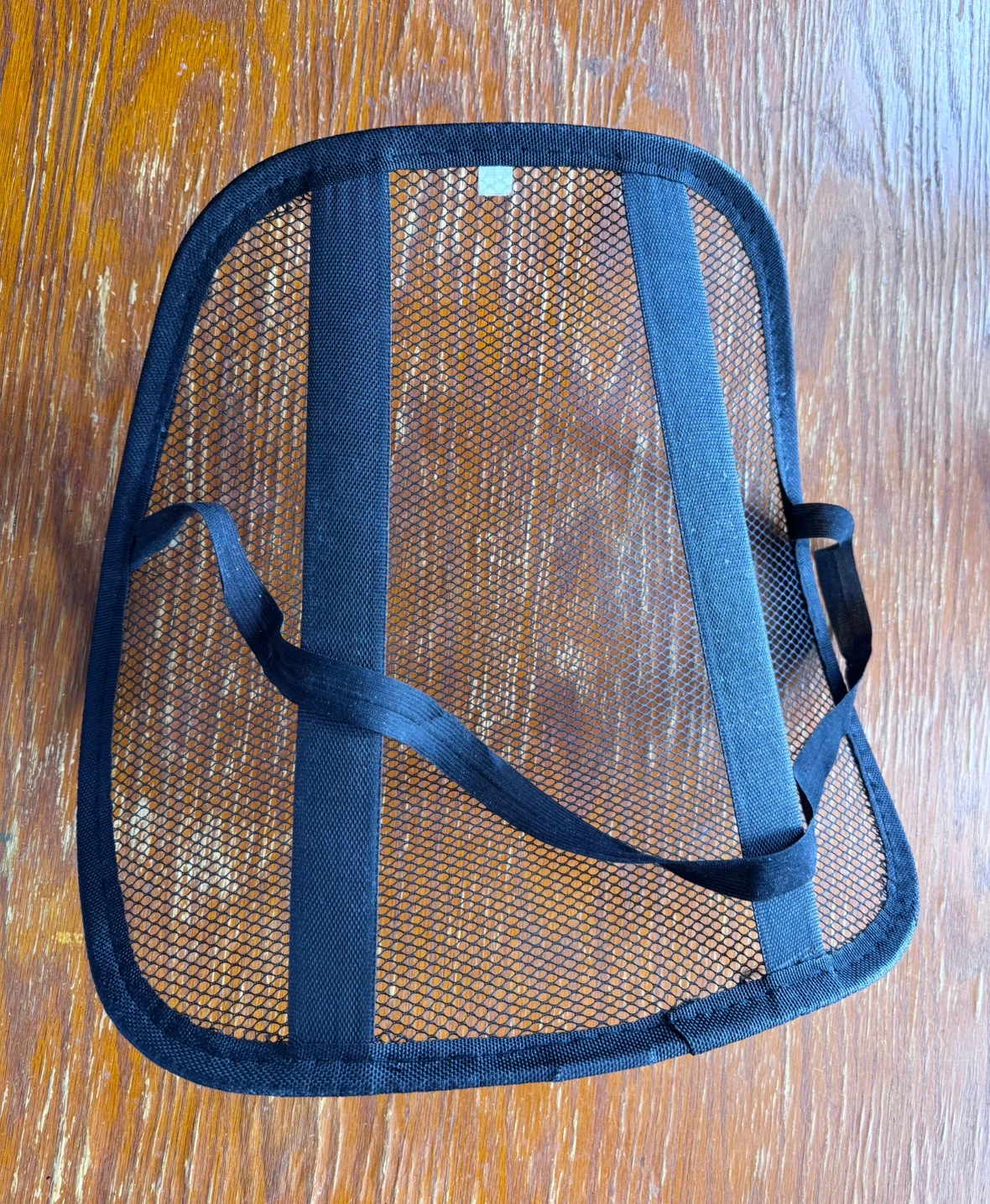 Black mesh lumbar back support - photo 2