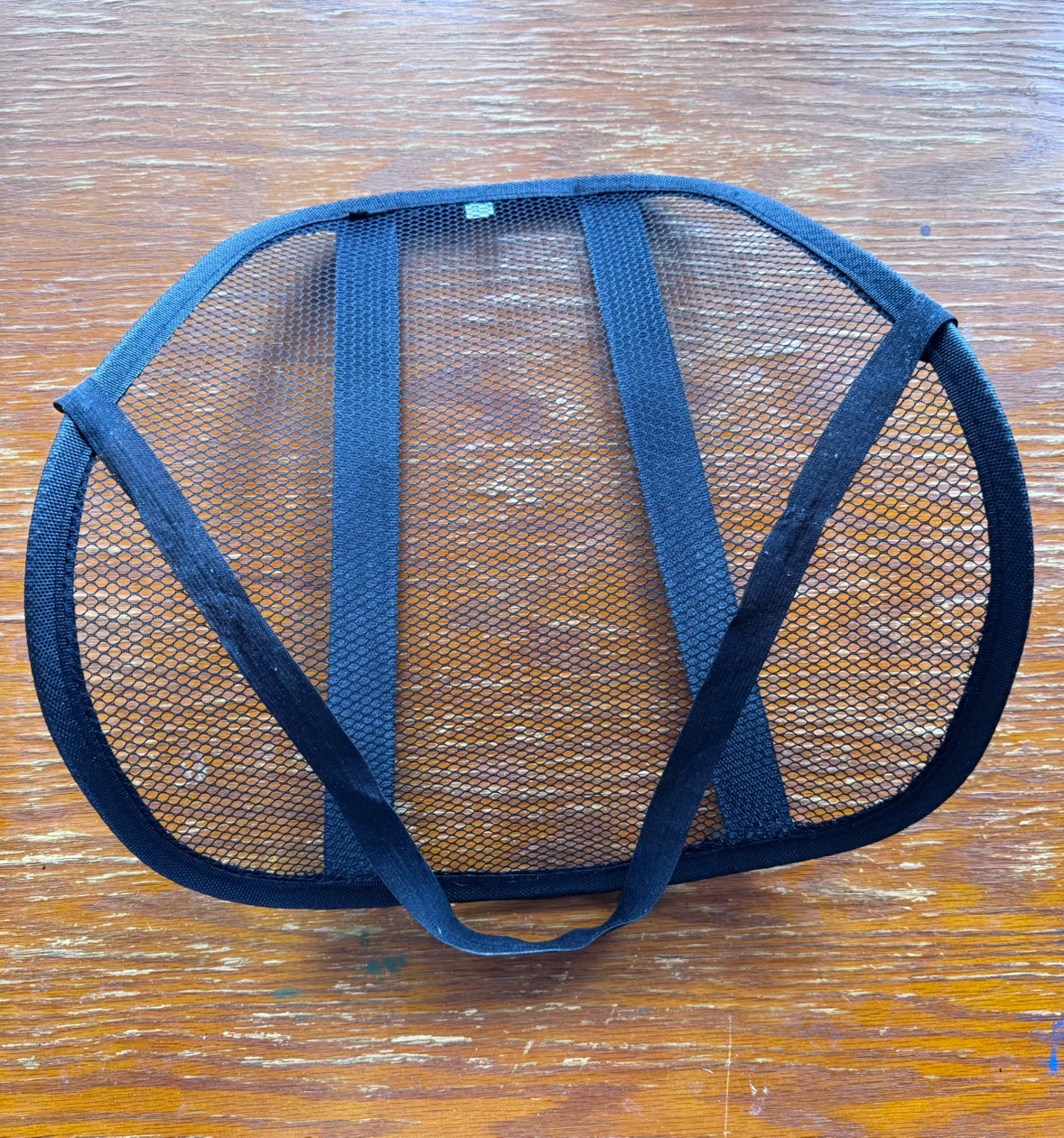 Black mesh lumbar back support - photo 3