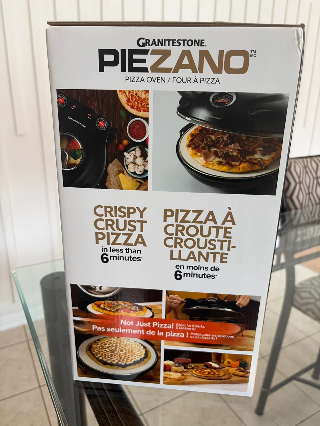 Amazing, 12 inch PIEZANO Pizza Oven (Granite stone) - photo 3