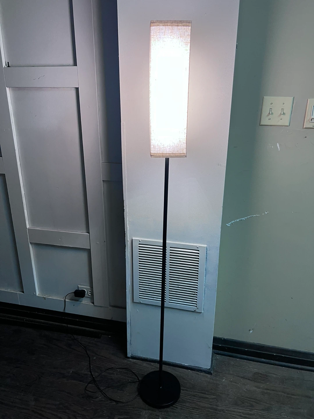 Minimalist Black  led Floor Lamp
