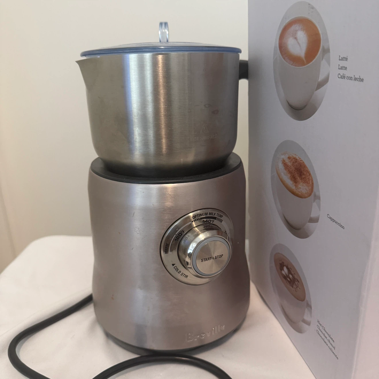Breville BMF600XL Milk Cafe Milk Frother - photo 2
