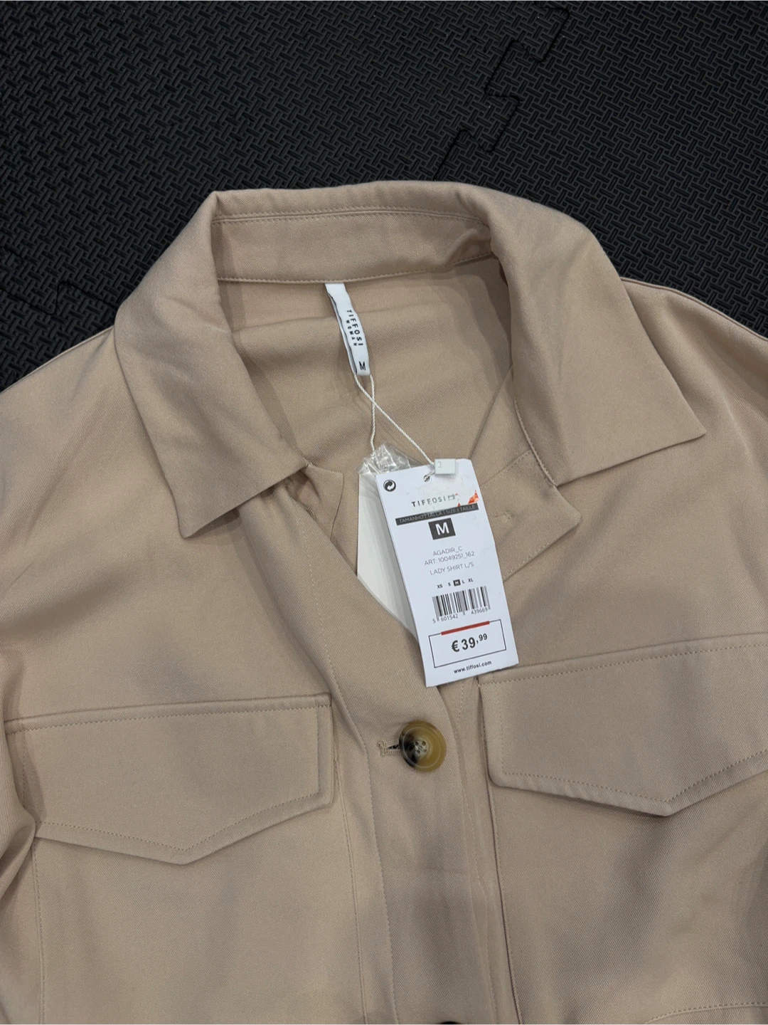Tiffosi Beige Belted Shacket - photo 3