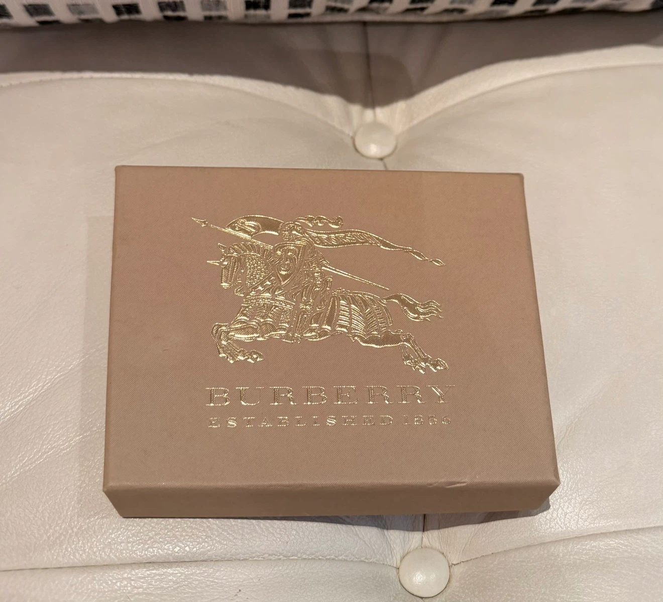 Burberry empty box with dust bag