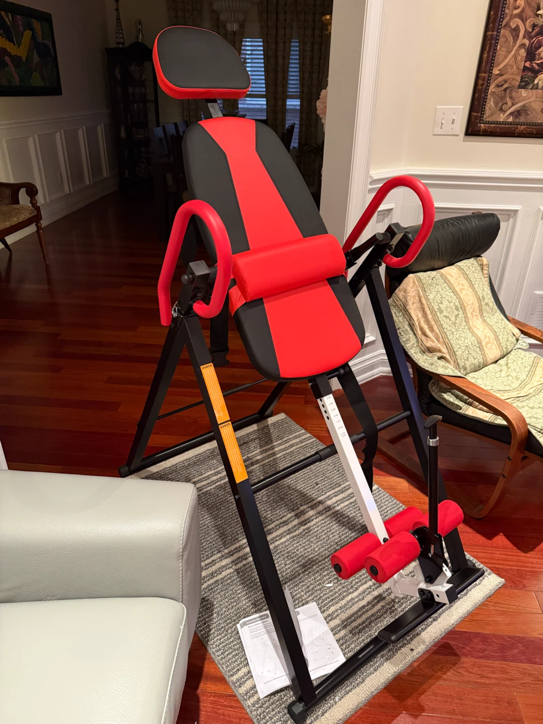 Red and Black Inversion Table