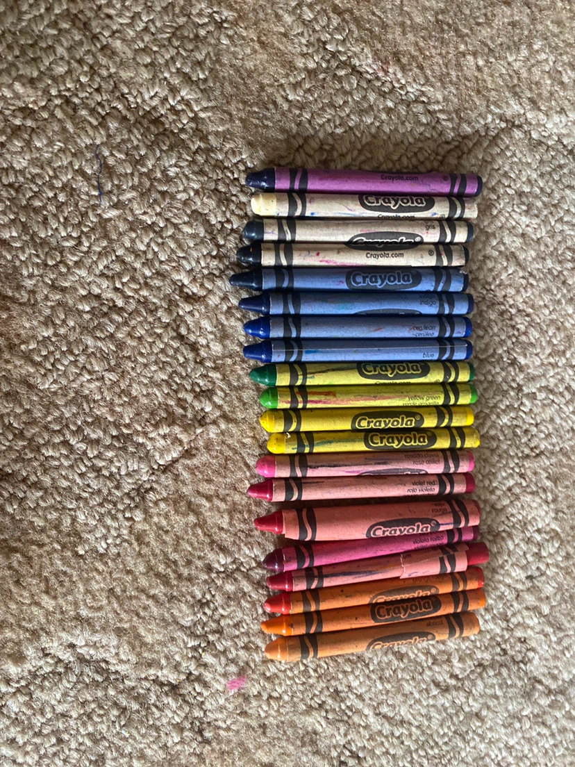 Set of 20 assorted Crayola crayons - photo 2