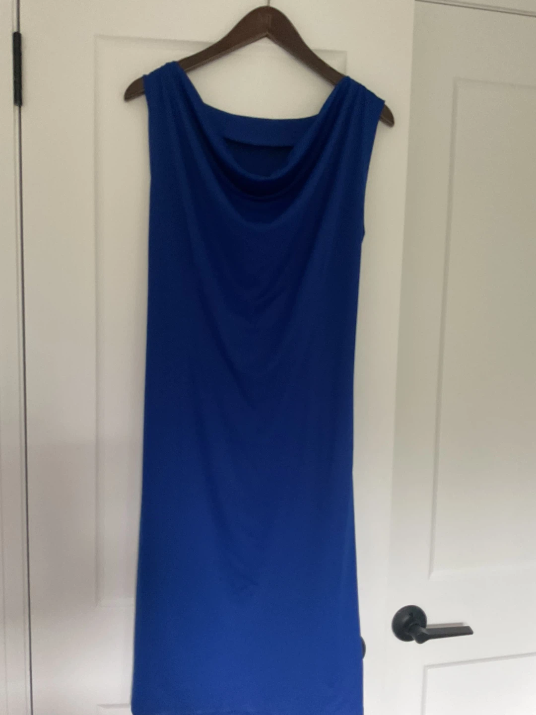 Royal Blue Sleeveless Cocktail Dress