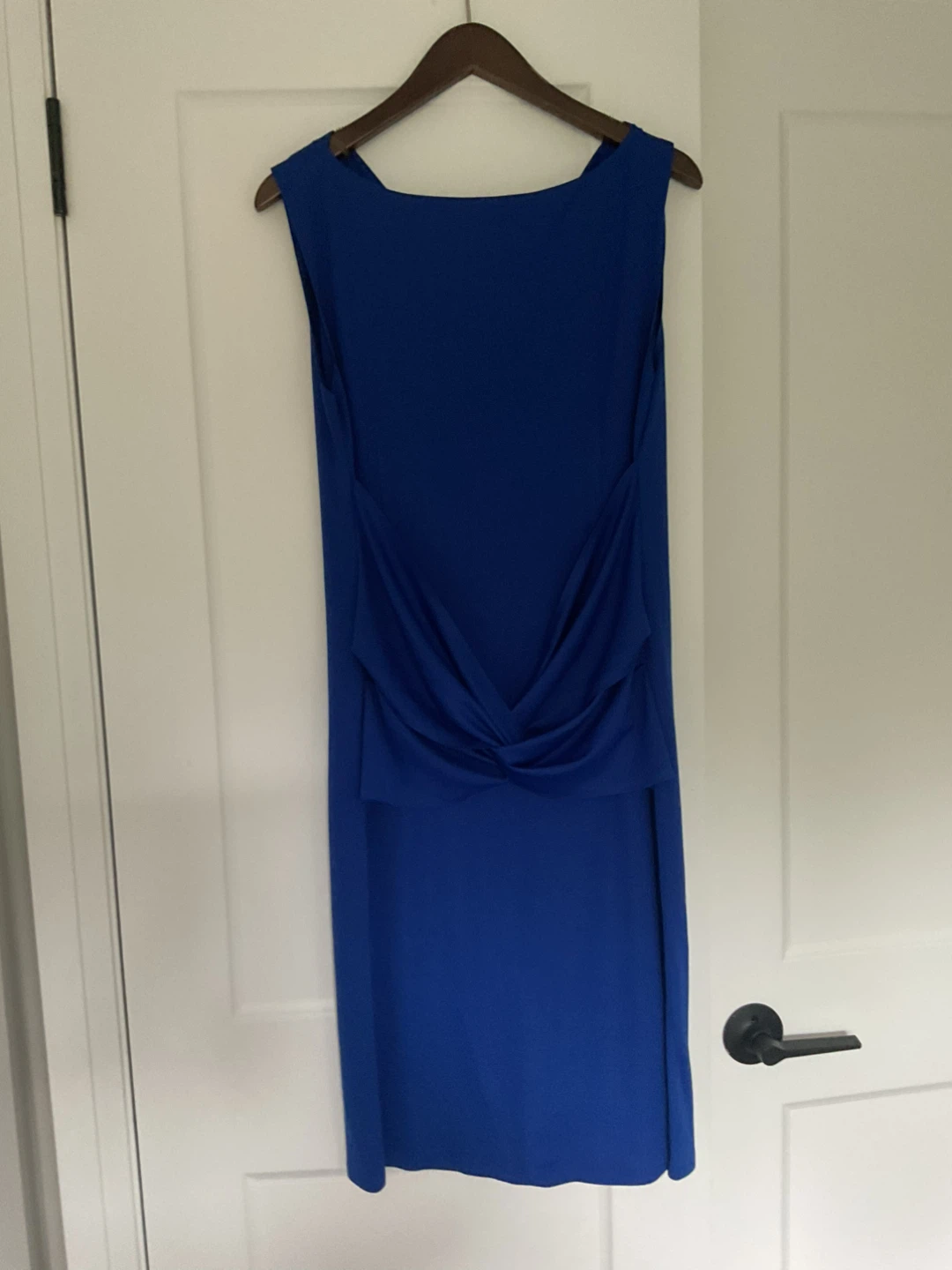 Royal Blue Sleeveless Cocktail Dress - photo 2
