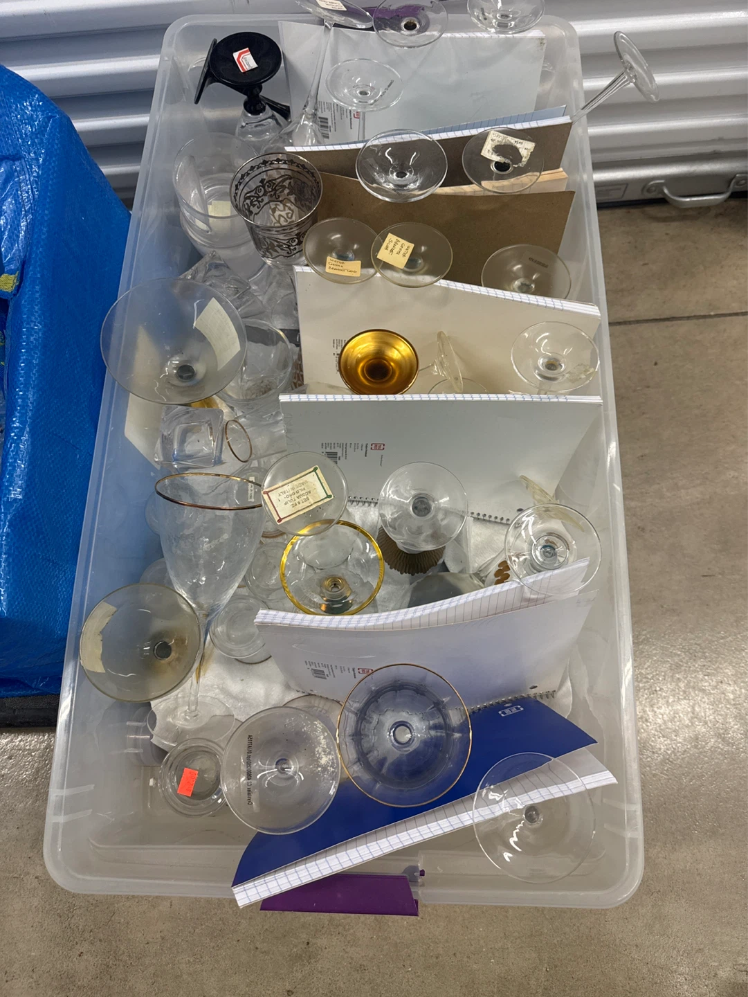 Assorted Vintage Italian Glassware Collection
