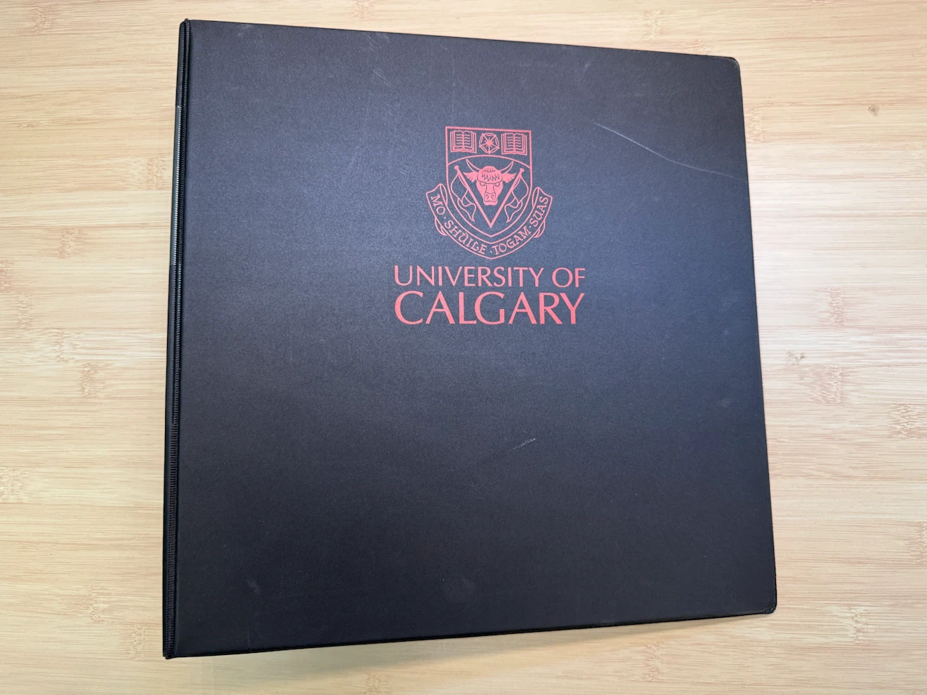 University of Calgary 3-Ring Binder